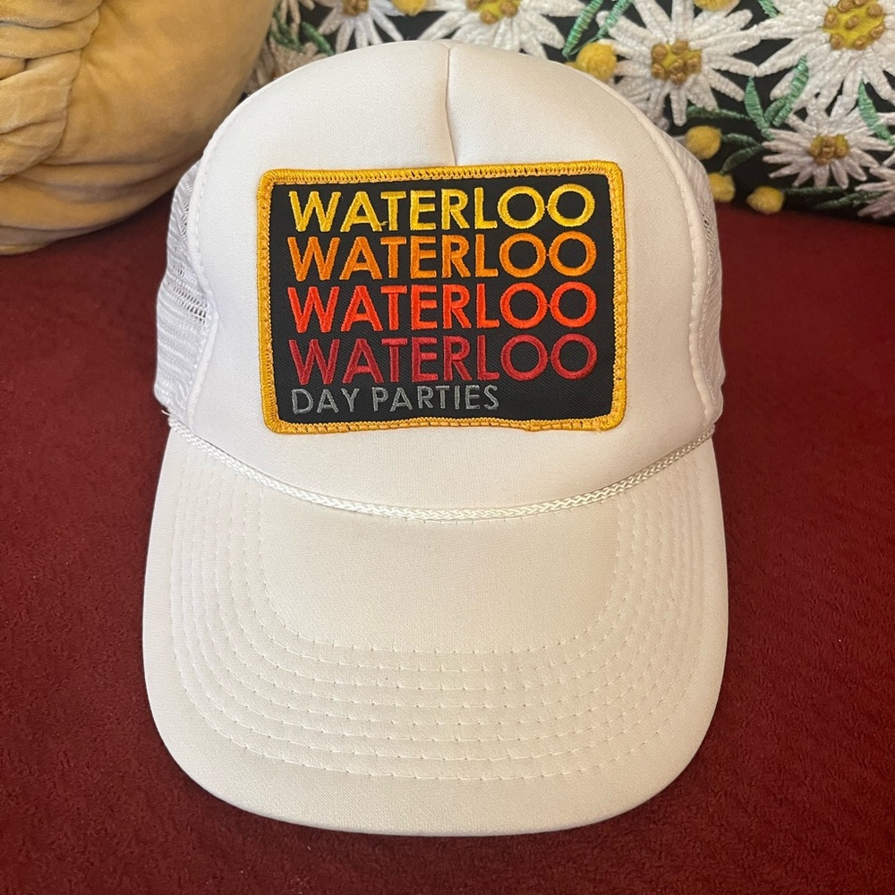 Aviator Nation Waterloo White Trucker Hat